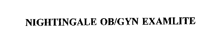 NIGHTINGALE OB/GYN EXAMLITE