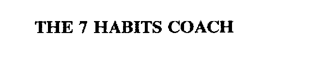 THE 7 HABITS COACH