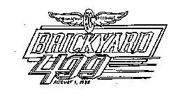 INDIANAPOLIS MOTOR SPEEDWAY BRICKYARD 400 AUGUST 1, 1998