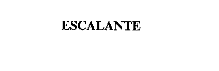 ESCALANTE