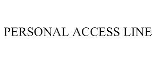 PERSONAL ACCESS LINE