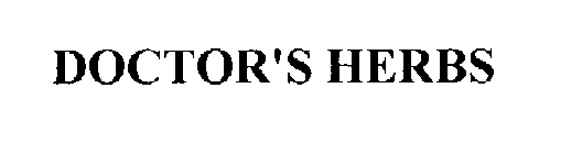 DOCTOR'S HERBS