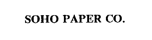 SOHO PAPER CO.