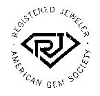 RJ REGISTERED JEWELER AMERICAN GEM SOCIETY