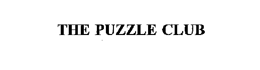 THE PUZZLE CLUB