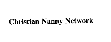 CHRISTIAN NANNY NETWORK