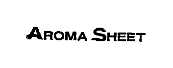 AROMA SHEET