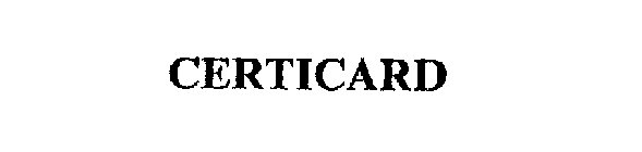 CERTICARD