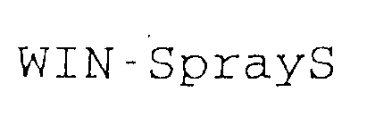 WIN-SPRAYS