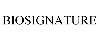 BIOSIGNATURE