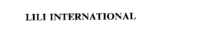 LILI INTERNATIONAL