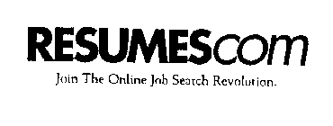 RESUMESCOM JOIN THE ONLINE JOB SEARCH REVOLUTION.