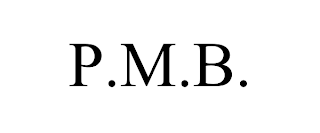 P.M.B.