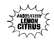 ABSOLUTELY LEMON CITRUS