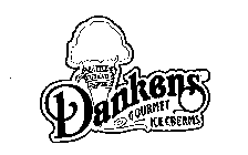 SEATTLE'S DREAM CREAM DANKENS GOURMET ICE CREAMS