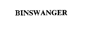 BINSWANGER