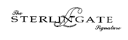 L THE STERLINGATE SIGNATURE