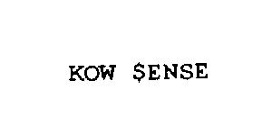 KOW $ENSE