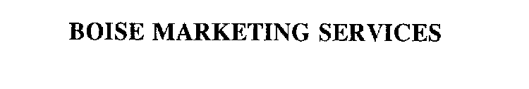 BOISE MARKETING SERVICES