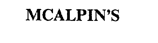 MCALPIN'S