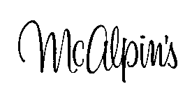 MCALPIN'S