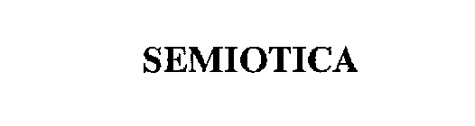 SEMIOTICA