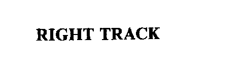 RIGHT TRACK