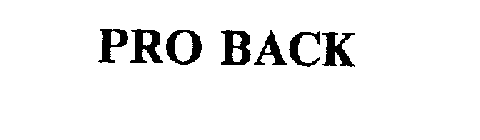 PRO BACK