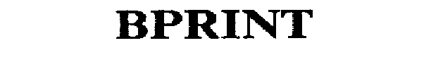 BPRINT