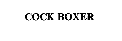 COCK BOXER