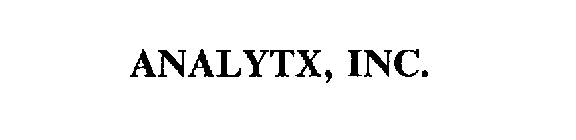 ANALYTX, INC.