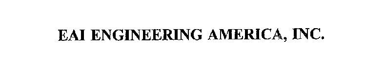 EAI ENGINEERING AMERICA, INC.