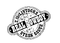 F.  MCLINTOCKS REAL COWBOY STEAK SAUCE