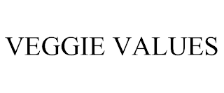 VEGGIE VALUES