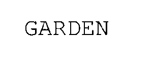 GARDEN