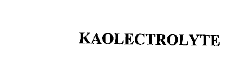 KAOLECTROLYTE