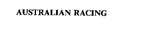 AUSTRALIAN RACING