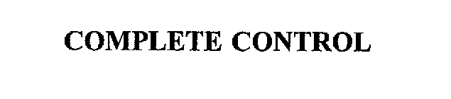 COMPLETE CONTROL