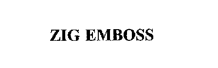 ZIG EMBOSS