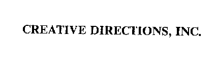 CREATIVE DIRECTIONS, INC.