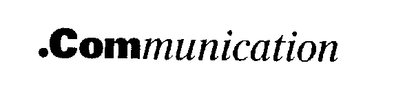 .COMMUNICATION
