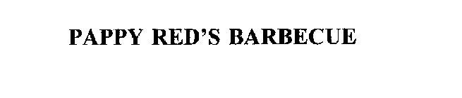 PAPPY RED'S BARBECUE