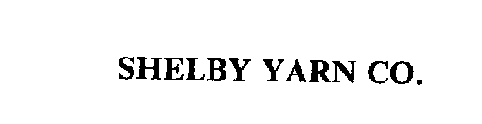 SHELBY YARN CO.