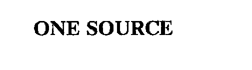 ONE SOURCE