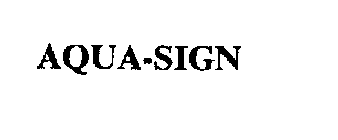 AQUA-SIGN