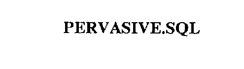 PERVASIVE.SQL