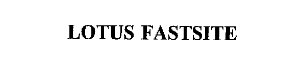 LOTUS FASTSITE