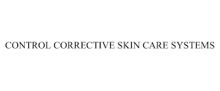 CONTROL CORRECTIVE SKIN CARE SYSTEMS