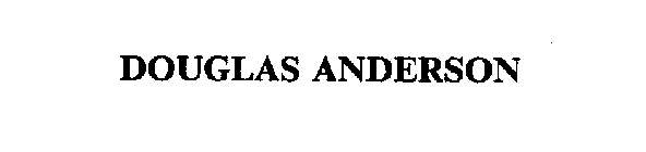 DOUGLAS ANDERSON