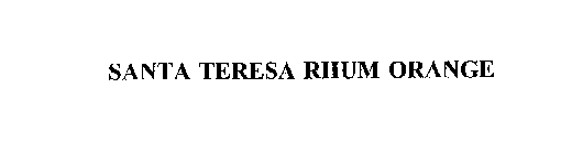 SANTA TERESA RHUM ORANGE